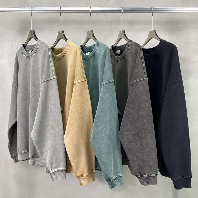 Vintage Sweatshirt 100 Cotton Oversized Vintage Crewnecks