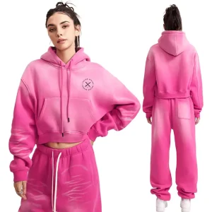 cropped women hoodies