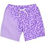custom logo water reactive shorts