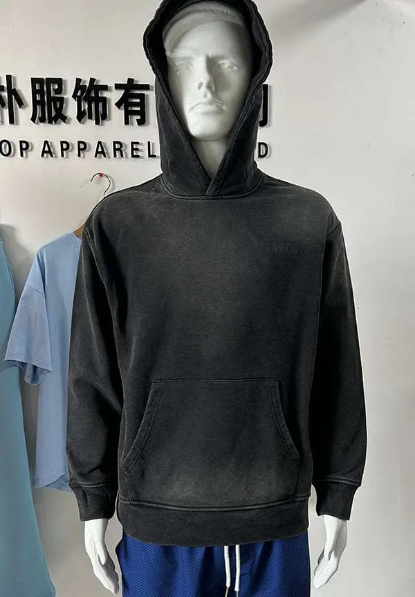 custom vintage washed hoodies
