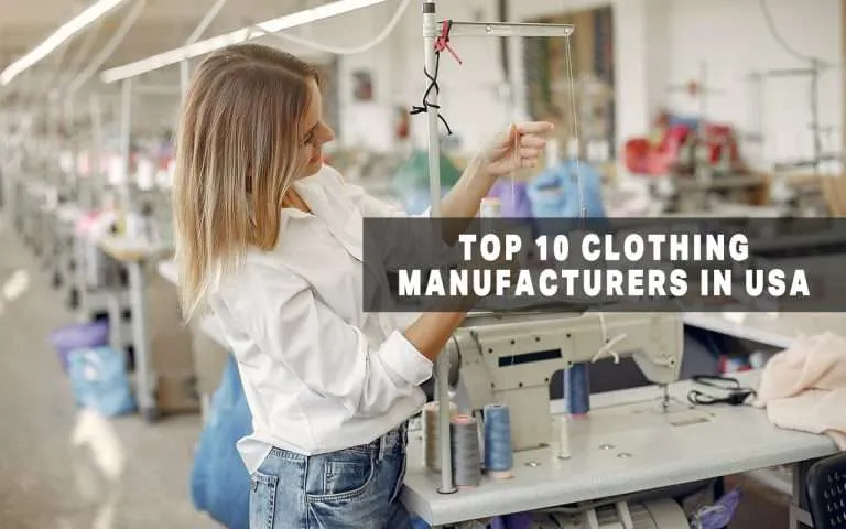 clothing manufacturers in the factory workroom