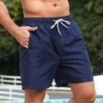 custom logo swim trunks