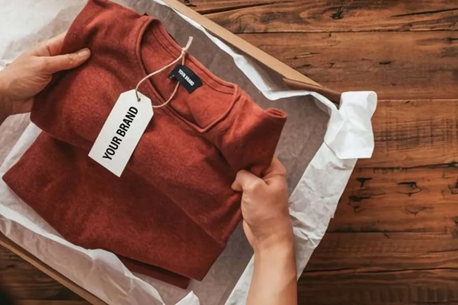 custom private label and hangtag