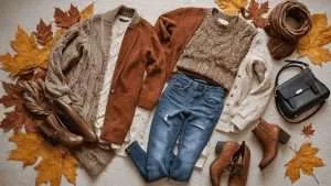 fall season fashion swater