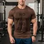 hidden message gym wear tee shirt