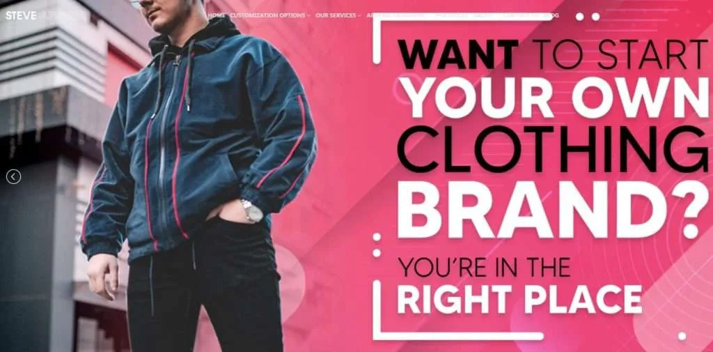 steveapparel Custom Clothing Manufacturers