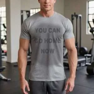 sweat activated hidden message gym t shirt
