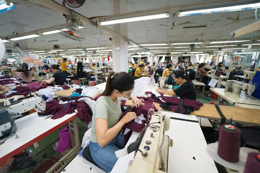 China clothing manufacturer.