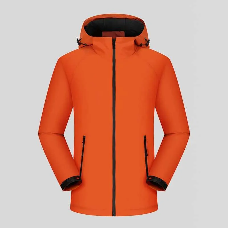 Custom Jacket Orange Color