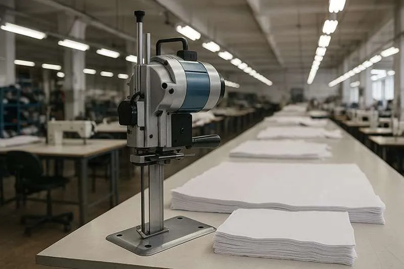 Cut and Sew Manufacturers Cutting Fabric