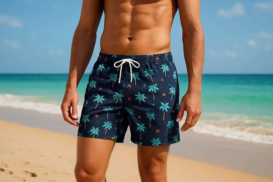 Full Print Swim Trunks