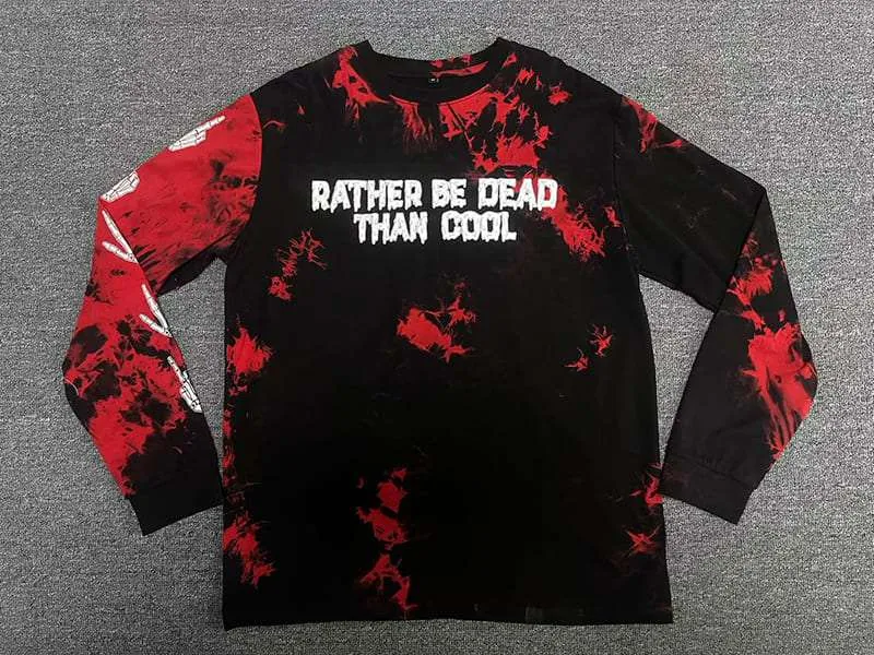 Long Sleeve Tie Dye T Shirt Custom Clothing Portfolio