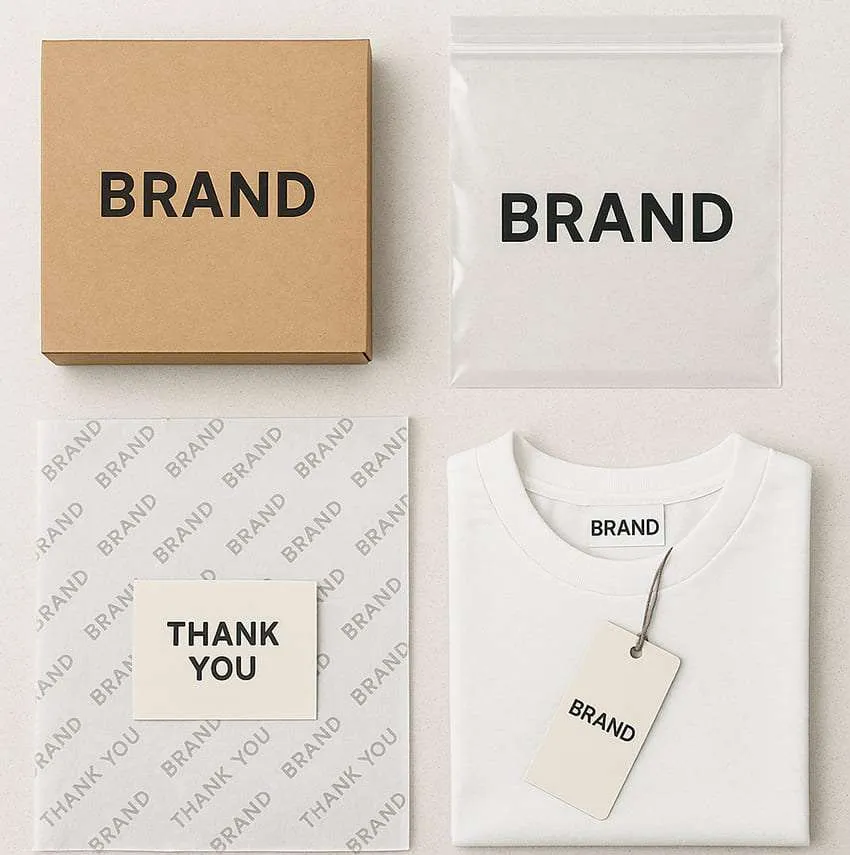 design your own clothes packaging