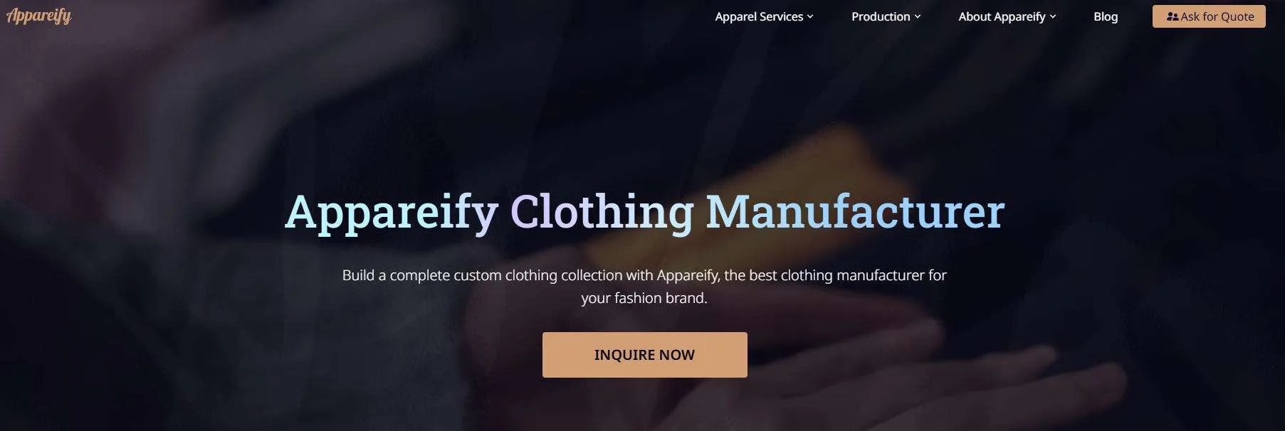 Appareify Private Label Clothing Manufacturers
