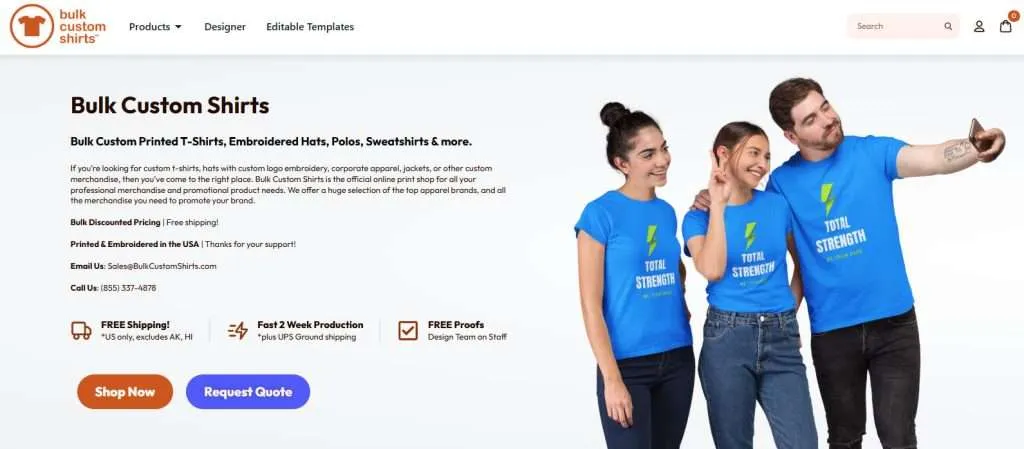 Bulk Custom Shirts T Shirt Manufacturers