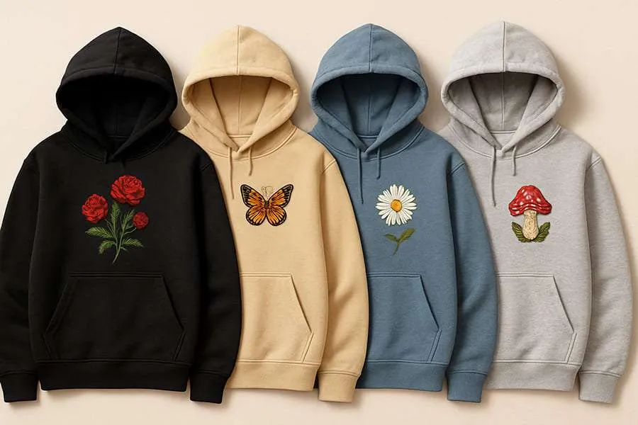 Custom Embroidery Hoodies
