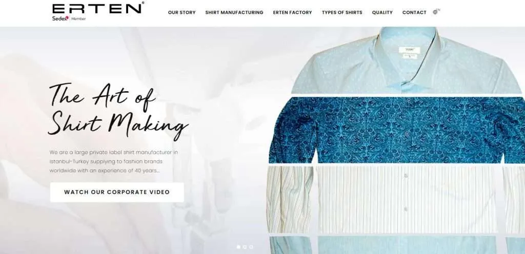 Erten Shirts Manufacturers