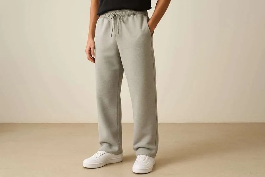 Open Hem Sweatpants
