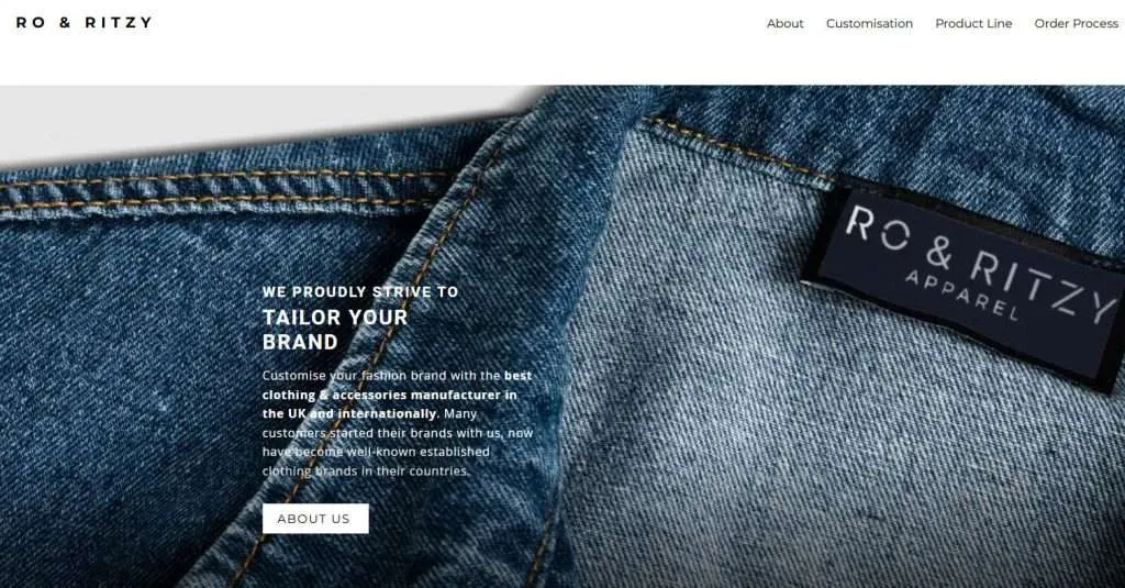 Ro and Dritzy Clothing Manufacturers