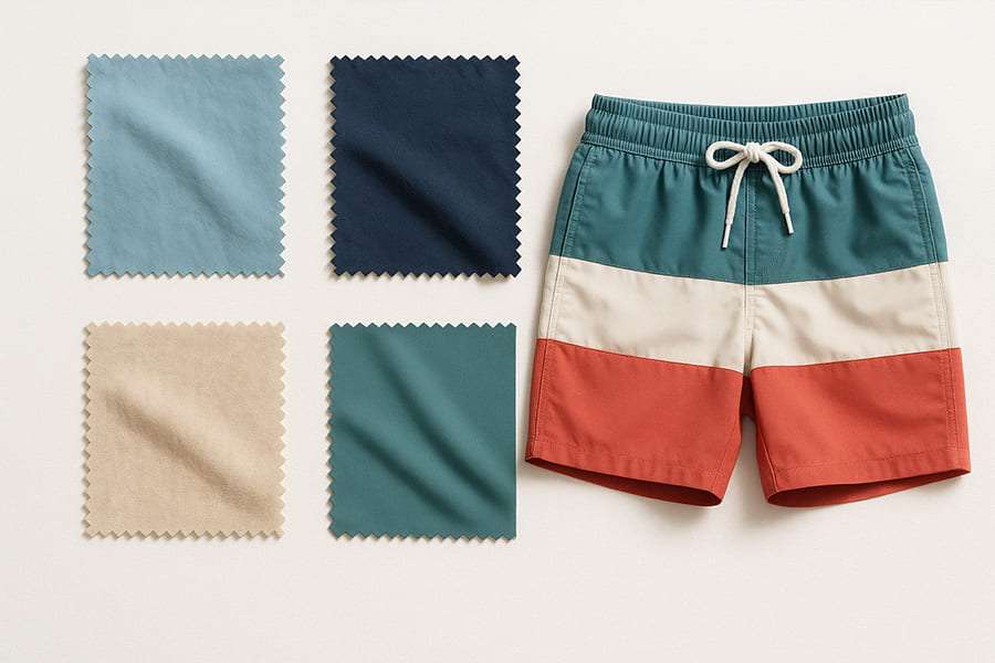 Swim Shorts Fabric