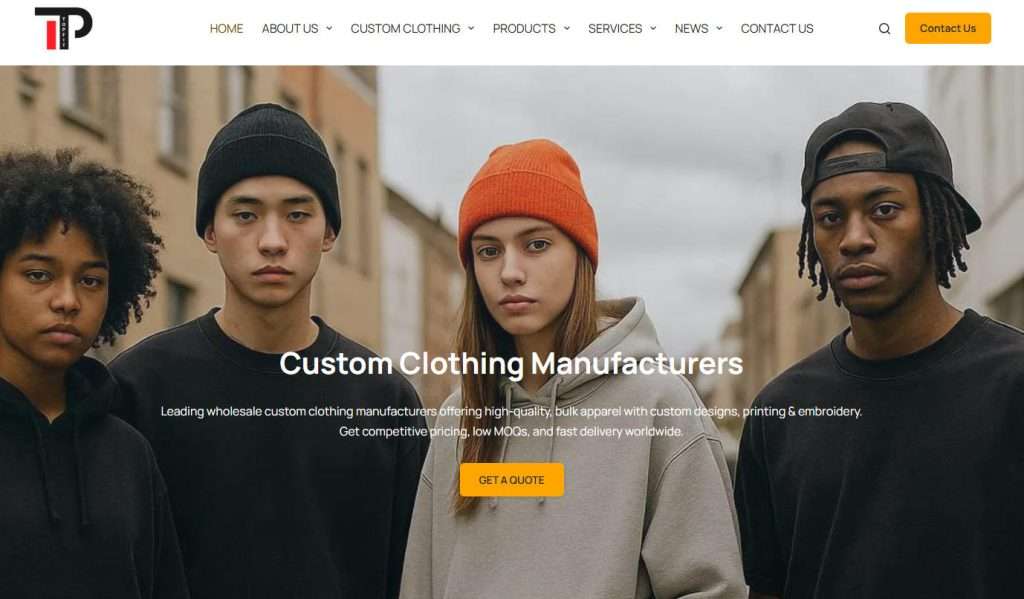 Topfit Clothing Cut and Sew Manufacturers