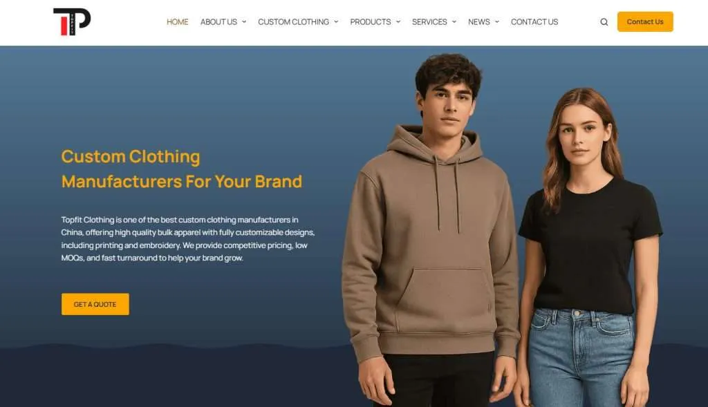 Topfit Clothing Shirts Manufacturers