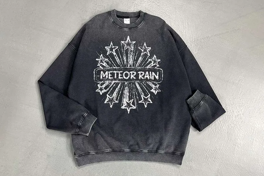 vintage washed crewnecks