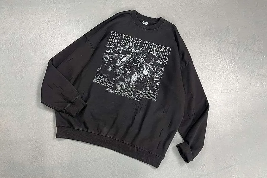 printing sweatshirt