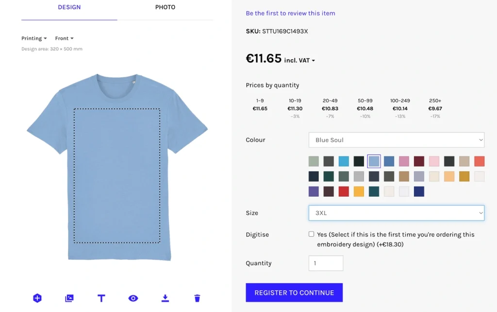 upload printing design