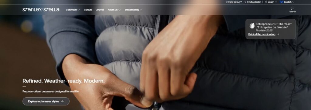 Stanley Stella Premium modern and sustainable blank apparel