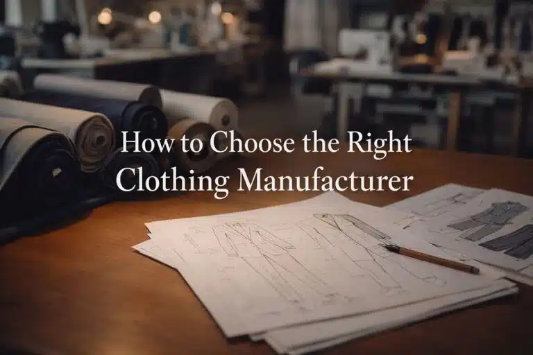How to Choose Right Bulk Clothing Manufacturers